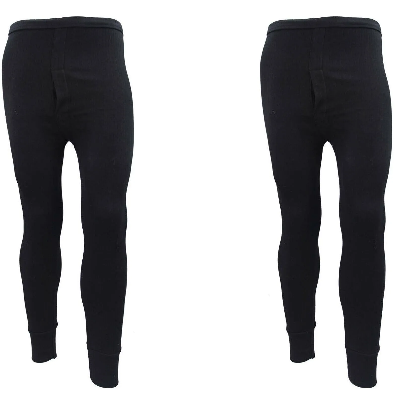 2 Pack Mens Long Johns Thermal Trousers