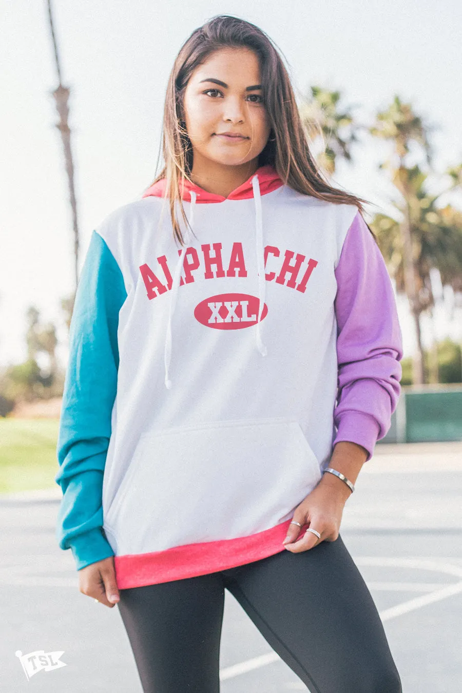 Alpha Chi Omega XXL Hoodie