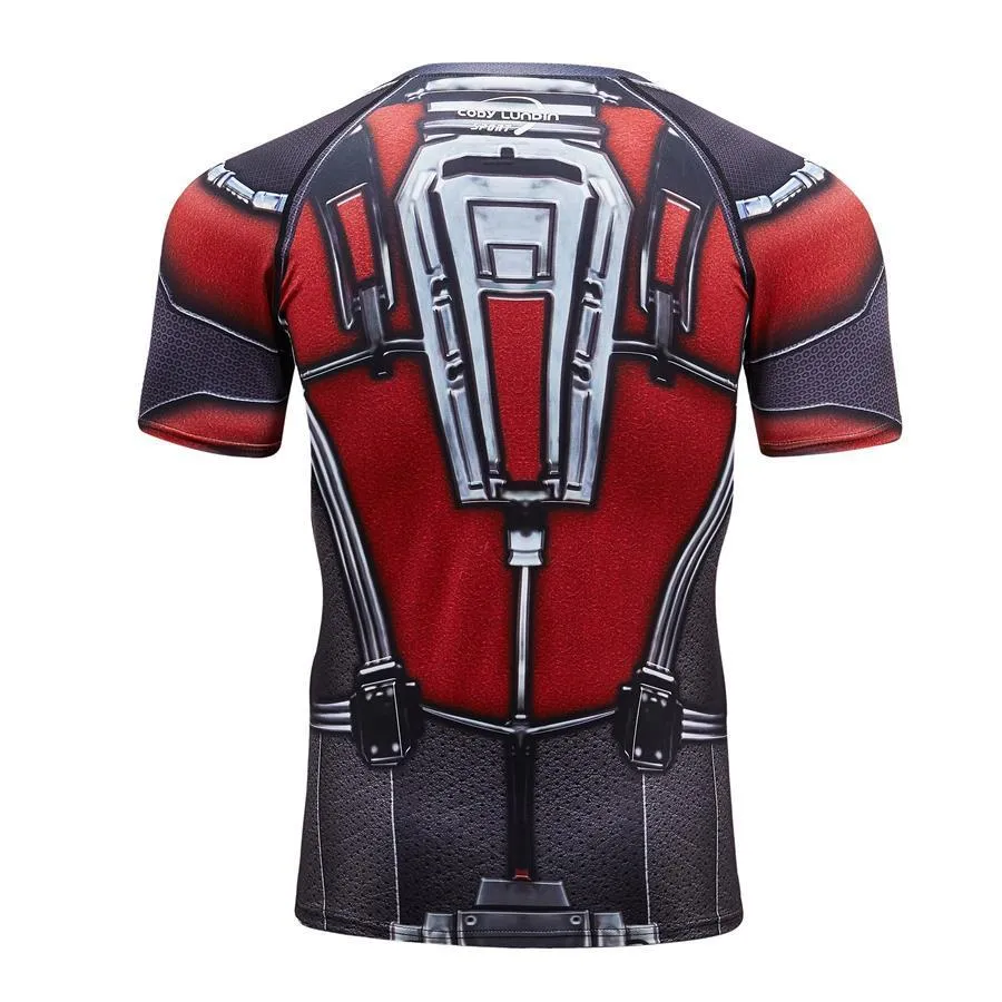 ANT-MAN 2 Short Sleeve Compression Shirt for Men