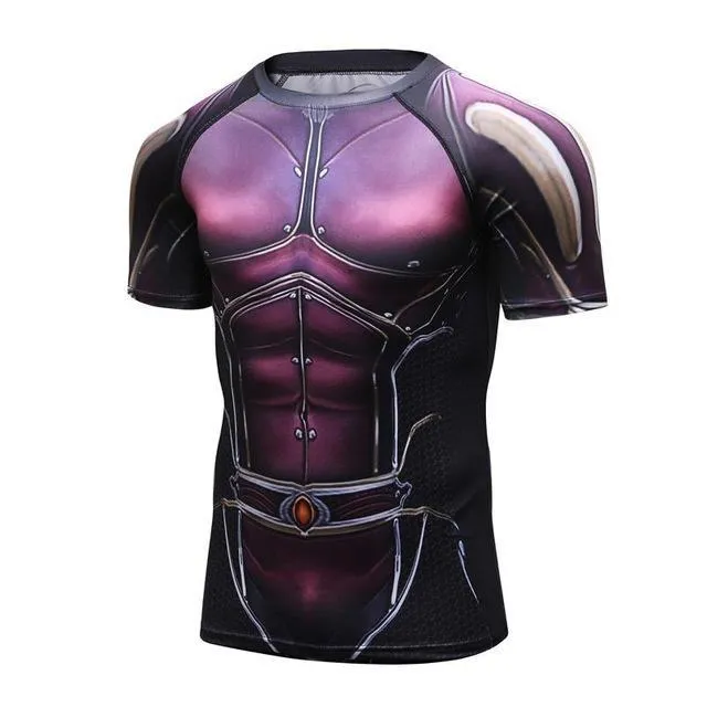 Ant-Man 2 THE WASP Short Sleeve Compression Shirt for Men