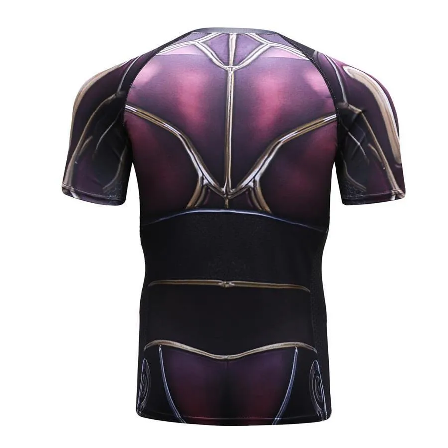 Ant-Man 2 THE WASP Short Sleeve Compression Shirt for Men