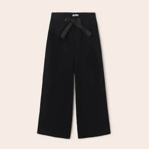 BLACK CULOTTES FOR GIRLS