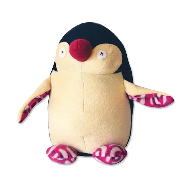 cate & levi wool stuffed animal - penguin