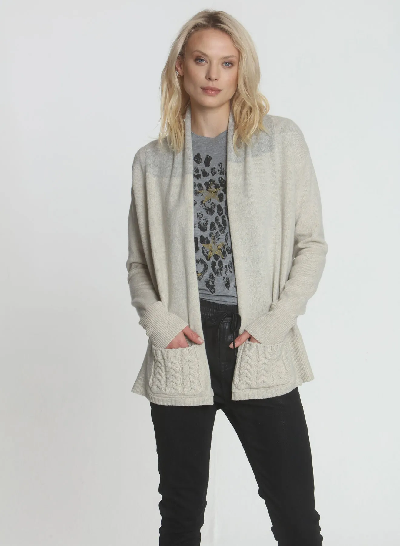 Claire Cardigan - Stone