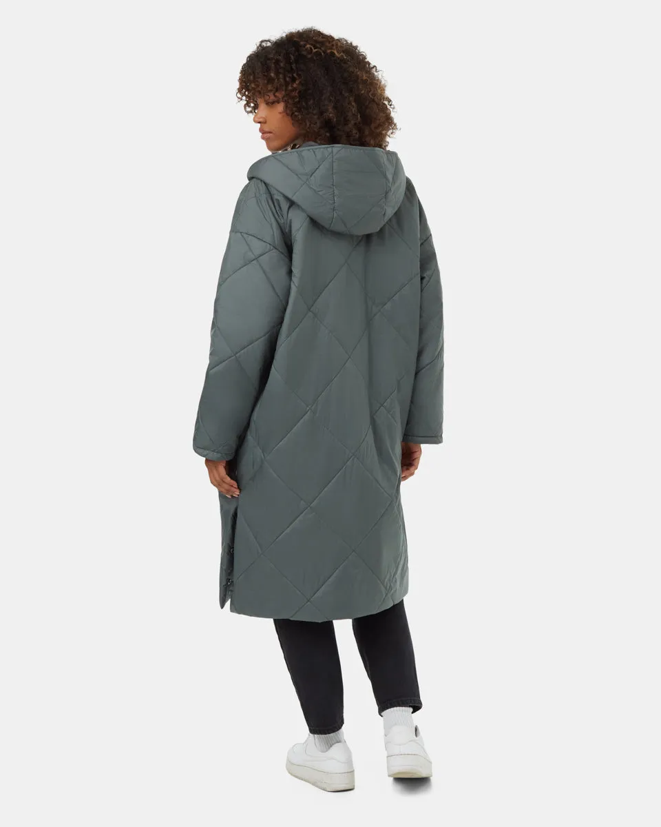 Cloud Shell Quilted Hooded Jacket