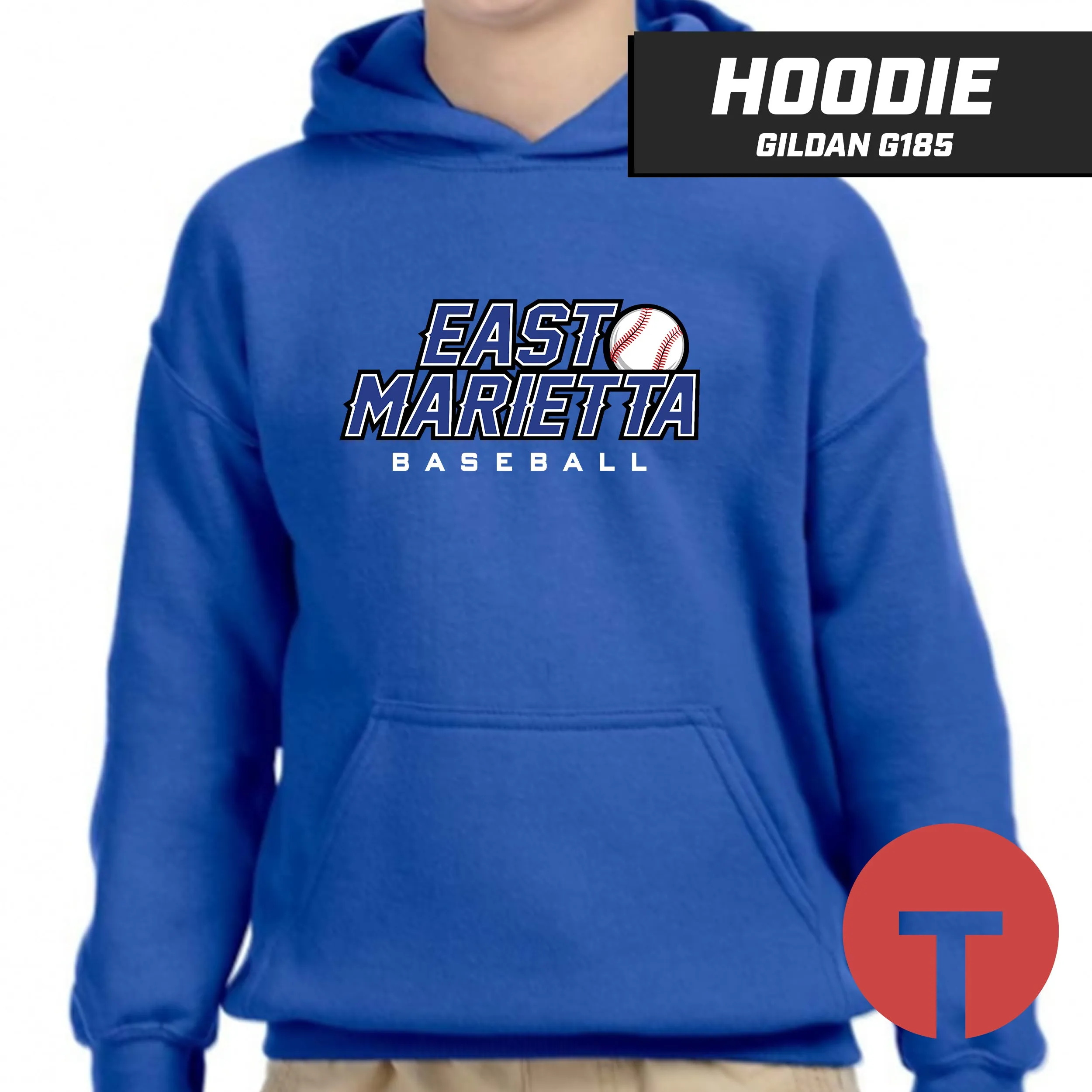 East Marietta Little League - Hoodie Gildan G185