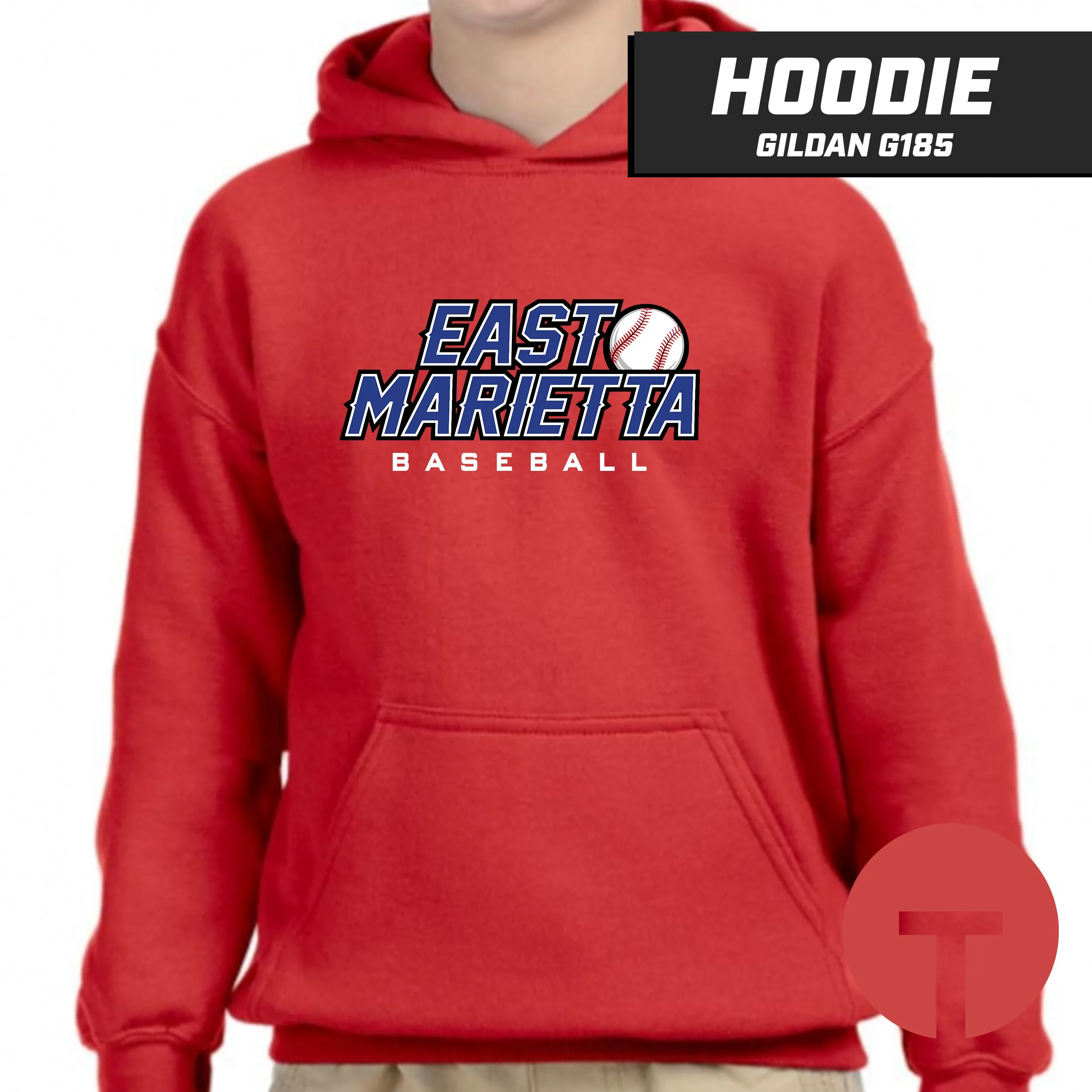 East Marietta Little League - Hoodie Gildan G185