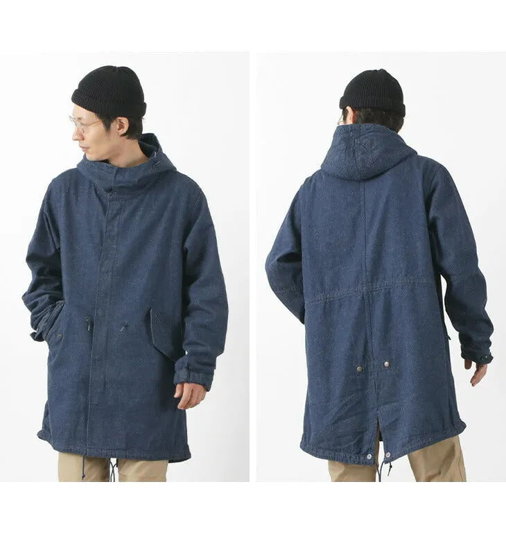 FOB FACTORY / F2420 M-51 denim shell parka