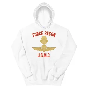 Force Recon - Combatant Diver and Parachutist badges Unisex Hoodie