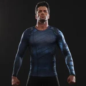 Infinity War WINTER SOLDIER Long Sleeve Compression Shirt for Men