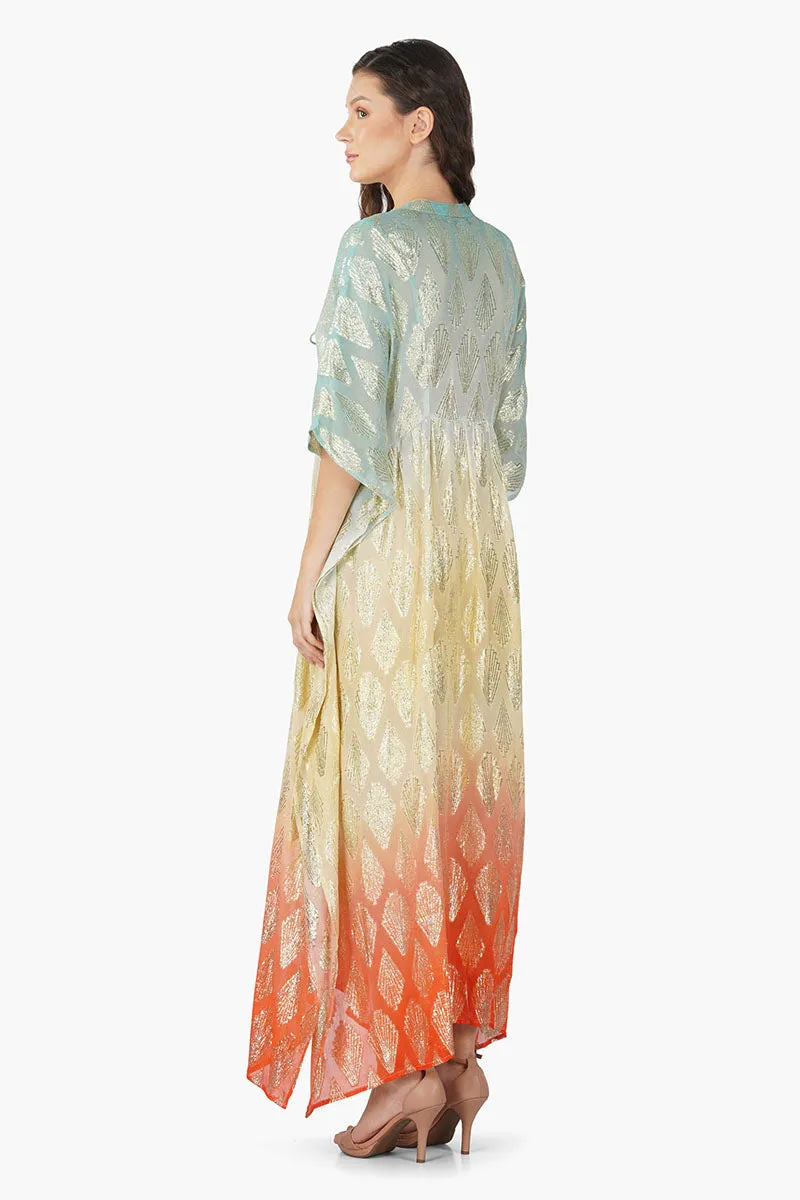 Magnolia Lurex Kaftan