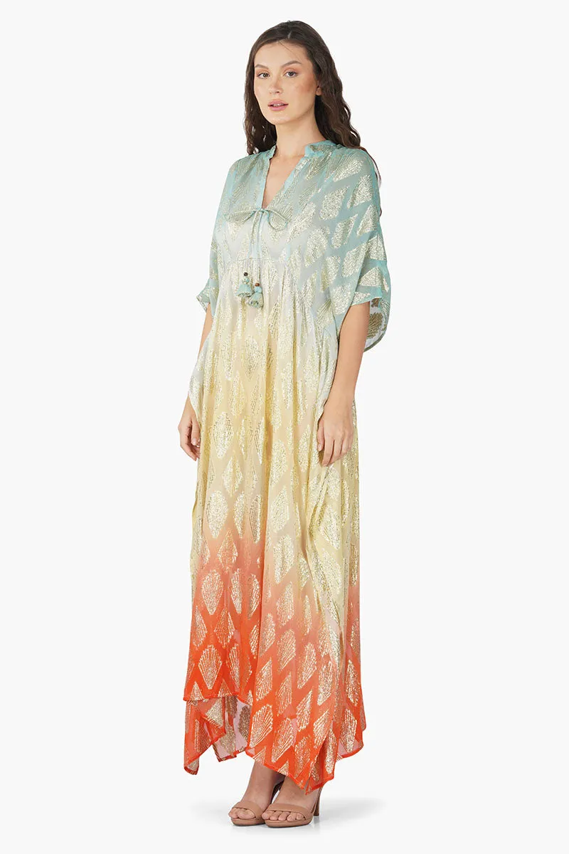 Magnolia Lurex Kaftan