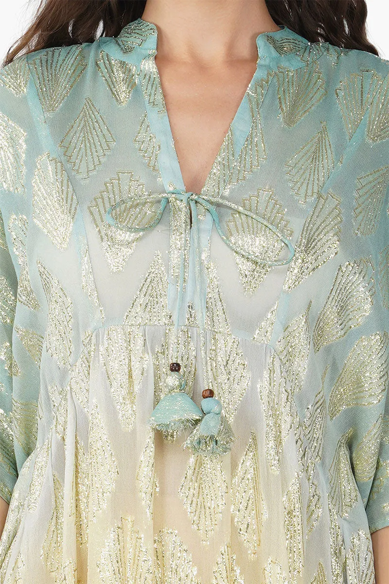 Magnolia Lurex Kaftan