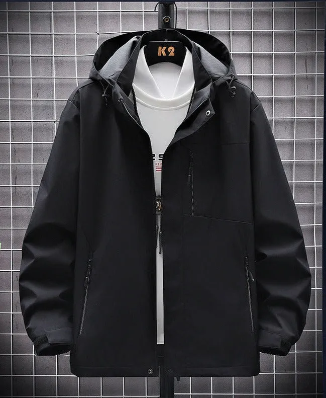 Men's Casual Zip-up Jacket