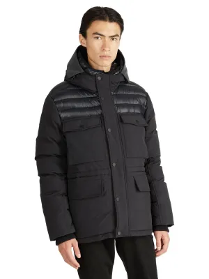 Mikkel Men's Mixed-Media Parka