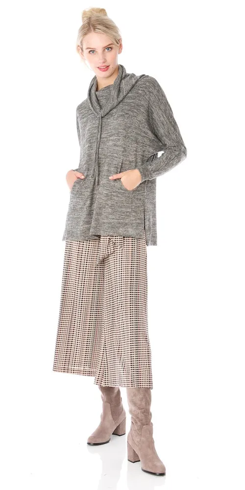 Morrison Cropped Trousers (lined), english check