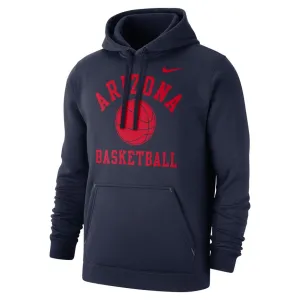 NCAA Arizona Wildcats Nike Basketball Club Fleece Hoodie