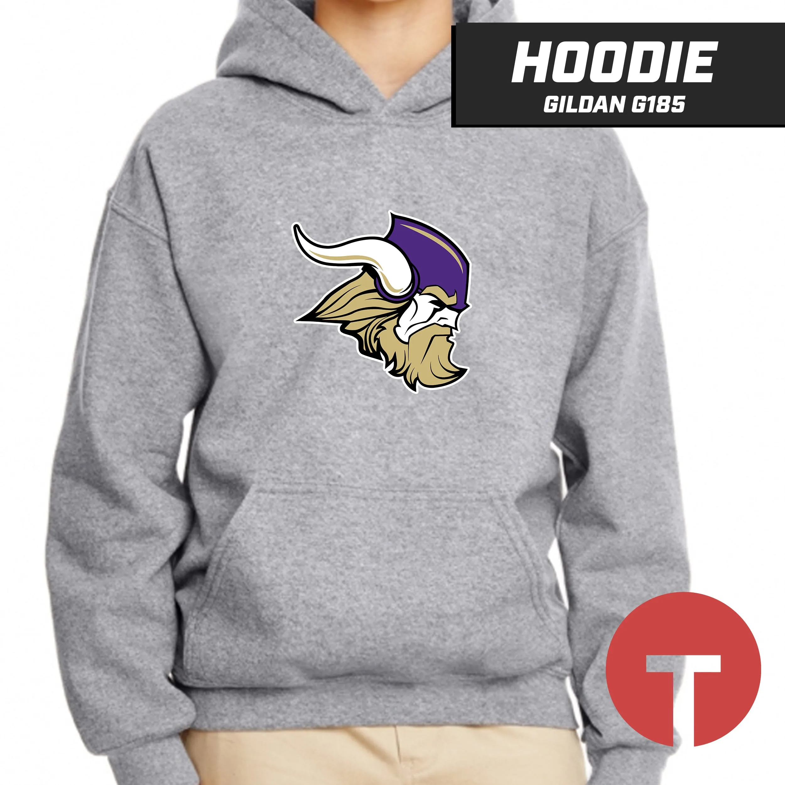 NKHS Vikings - Hoodie Gildan G185