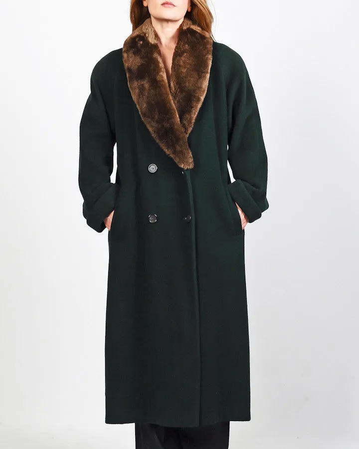 Pine Sheared Beaver Fur Coat