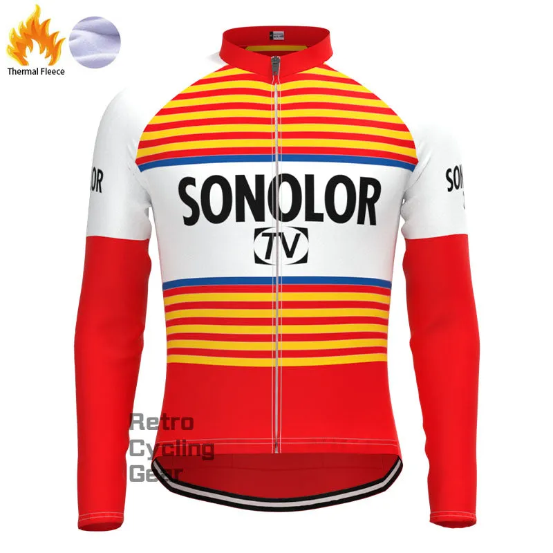 SONOLOR Fleece Retro Cycling Kits