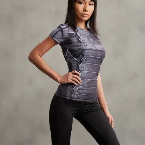 WINTER SOLDIER Compression Shirt for Women (Short Sleeve)